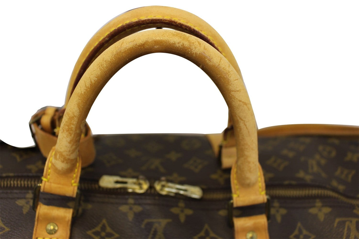 LOUIS VUITTON Monogram Canvas Keepall 60 Bandouliere Travel Bag