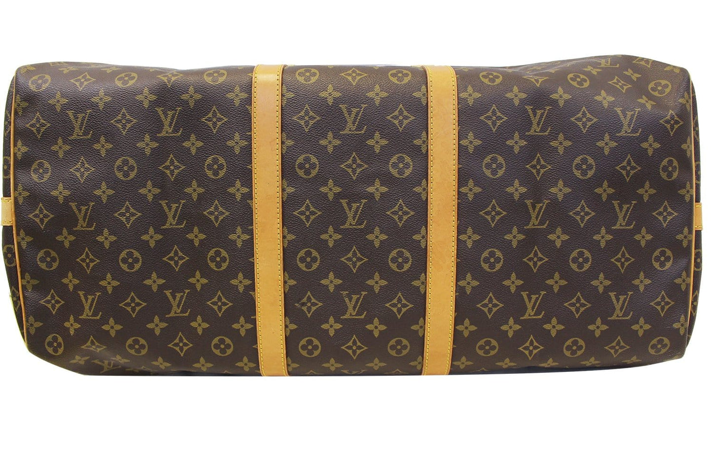 LOUIS VUITTON Monogram Canvas Keepall 60 Bandouliere Travel Bag