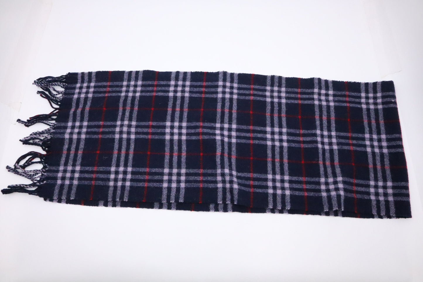 Burberry Scarf in Blue Cashmere