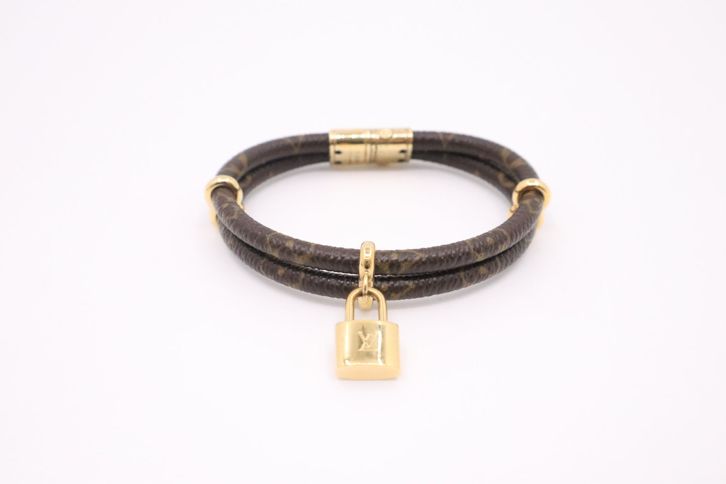 Louis Vuitton Keep It Twice Bracelet in Monogram Canvas