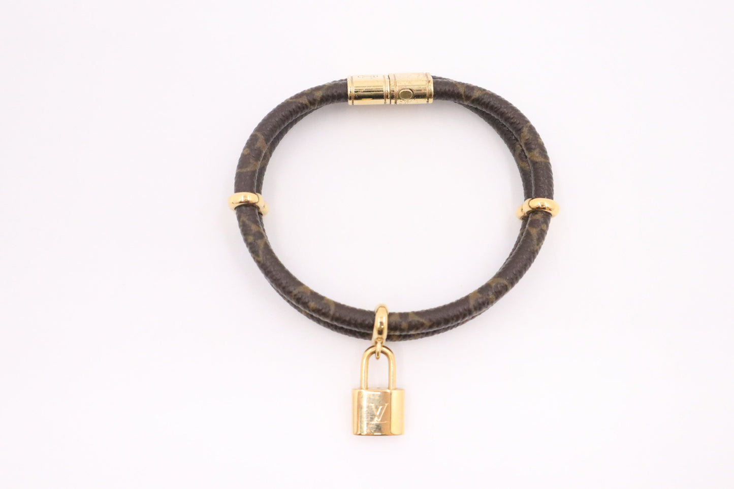Louis Vuitton Keep It Twice Bracelet in Monogram Canvas