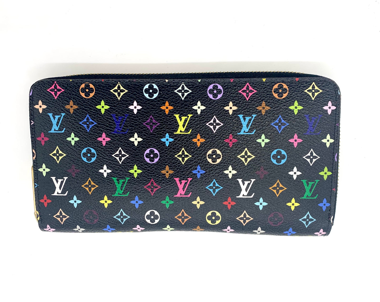 LOUIS VUITTON TAKASHI MURAKAMI MONOGRAM MULTICOLOR ZIPPY WALLET