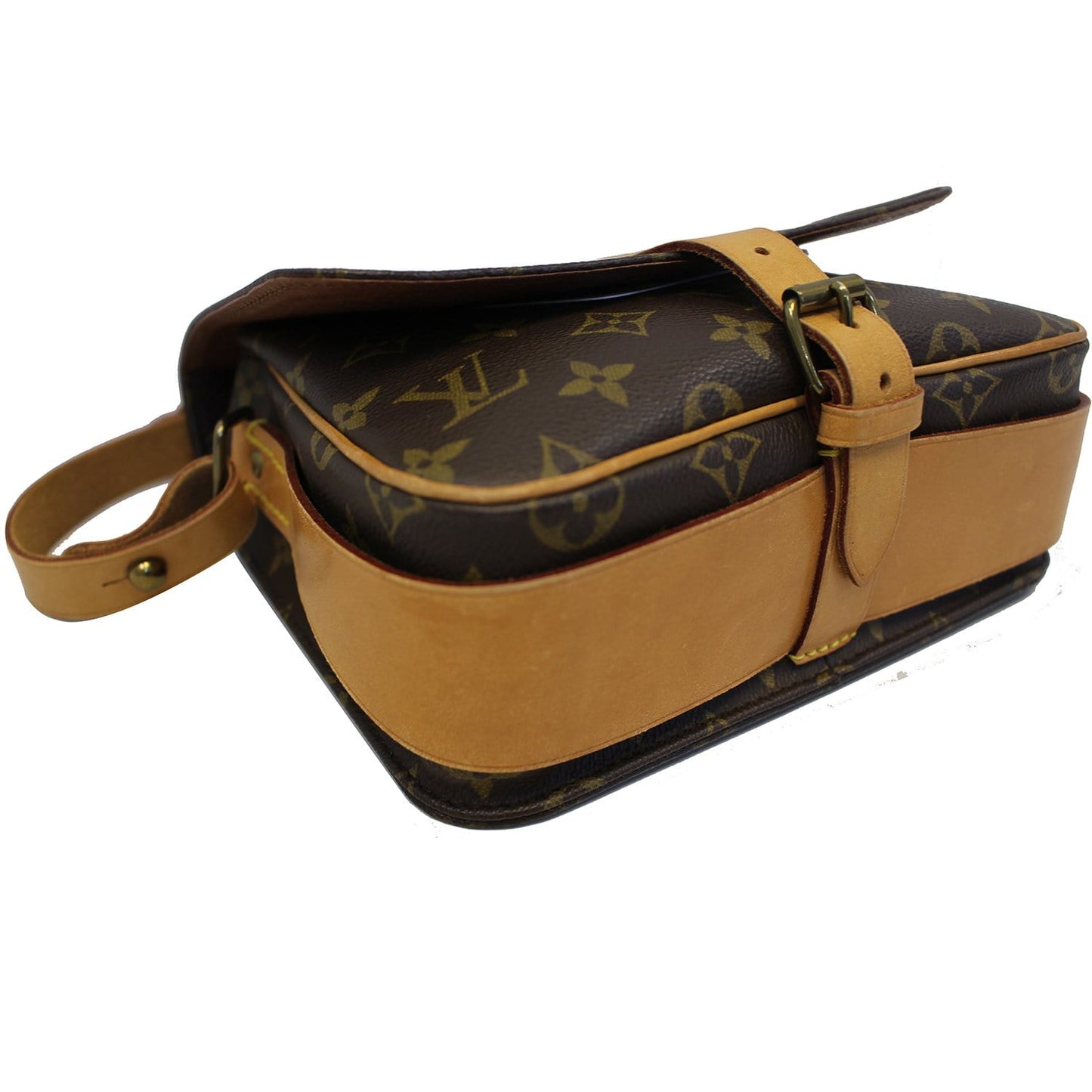 LOUIS VUITTON Cartouchiere MM Monogram Canavs Messenger Bag