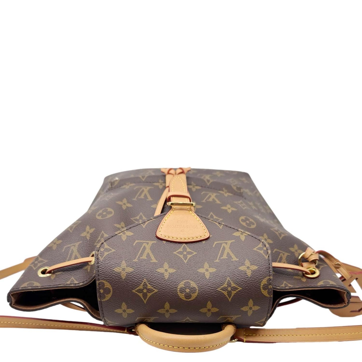 LOUIS VUITTON Montsouris PM Monogram Canvas Backpack Brown