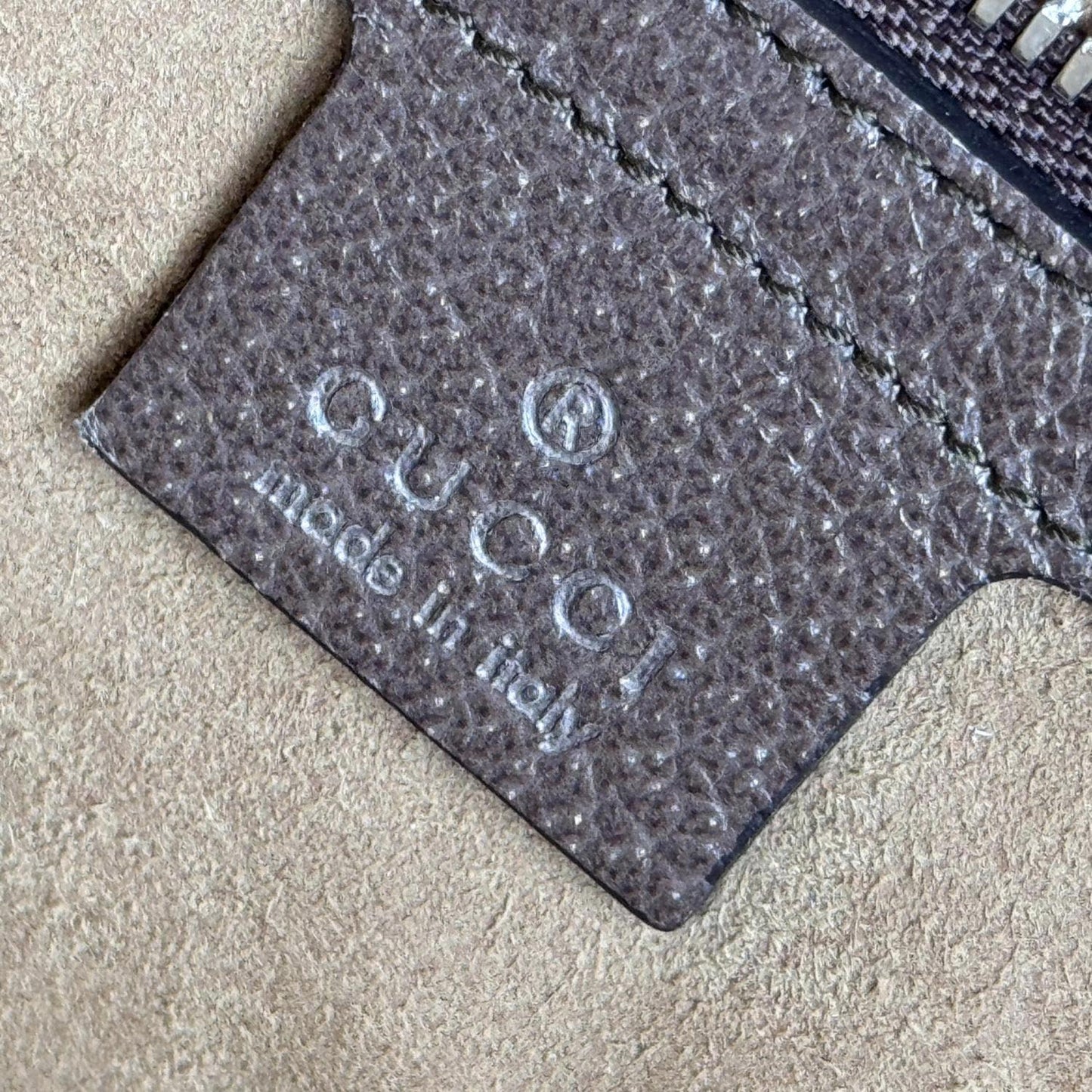 GUCCI Tian Print GG Supreme Canvas Tote Bag Beige 427015