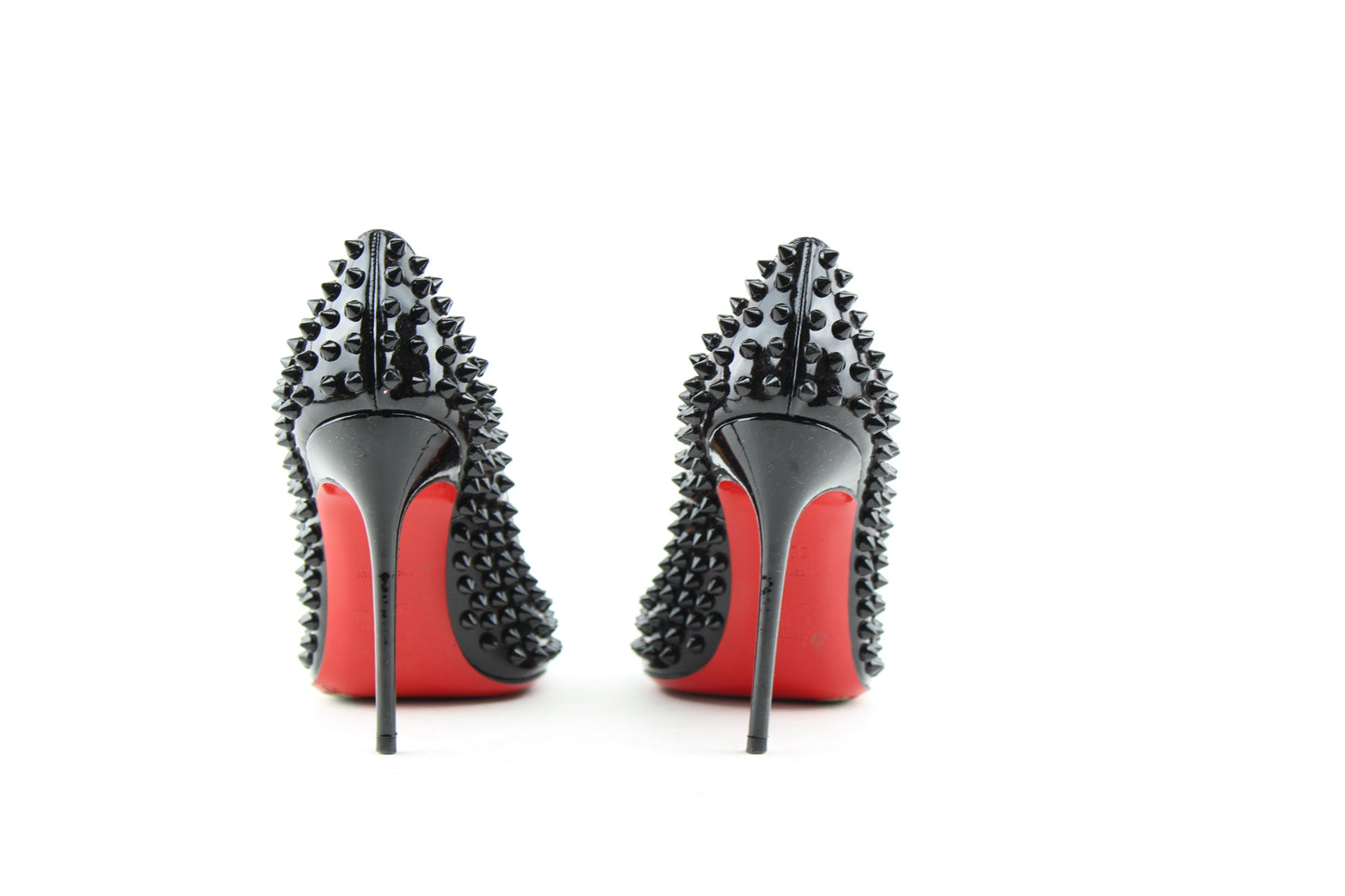 CHRISTIAN LOUBOUTIN FIFI SPIKES 100 mm size 38.5