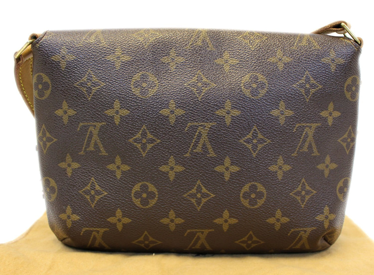 LOUIS VUITTON Monogram Canvas Musette Tango Shoulder Crossbody Bag
