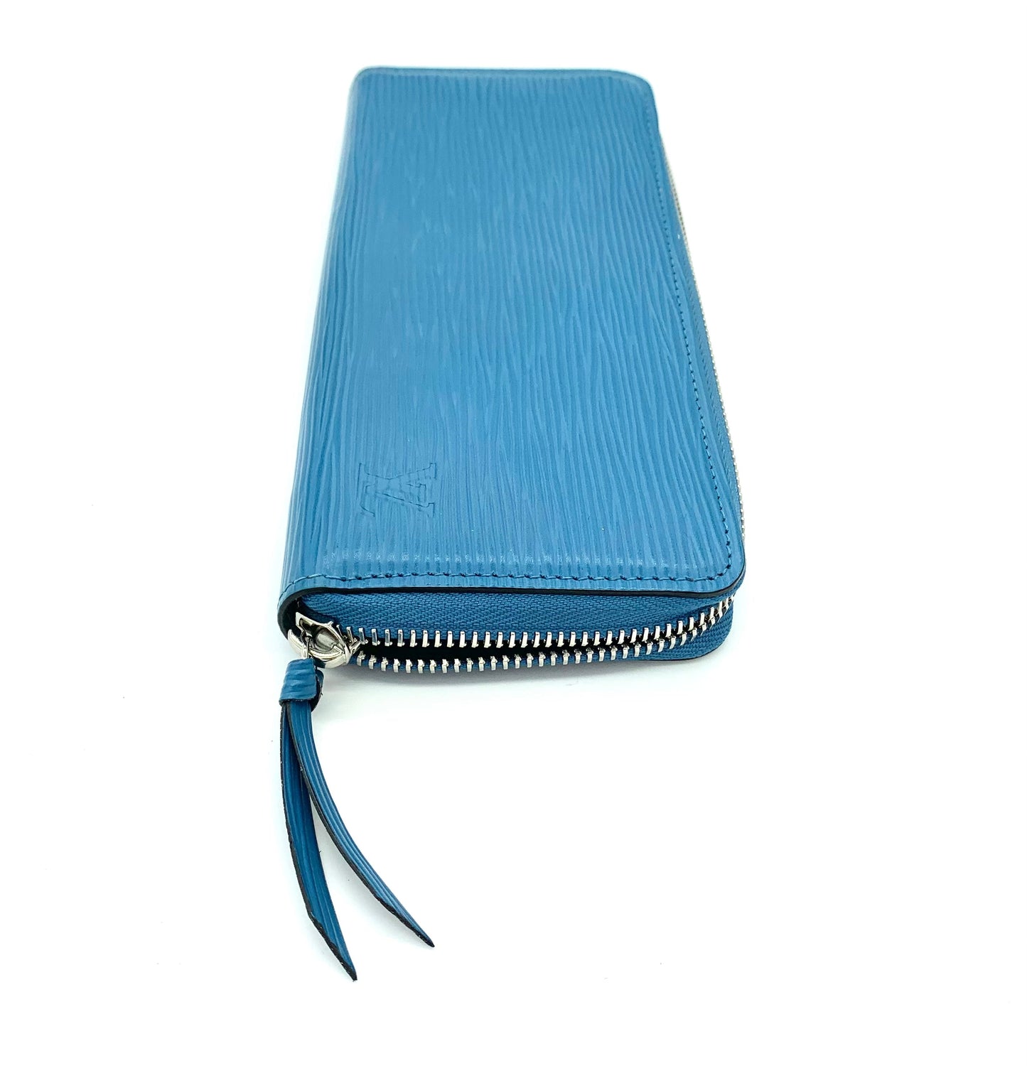 LOUIS VUITTON BLUE EPI CLEMENCE WALLET