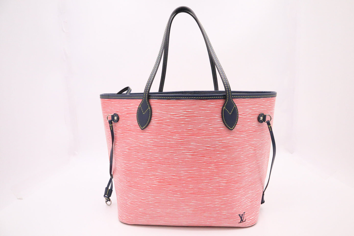 Louis Vuitton Neverfull MM in Denim Rouge Epi Leather