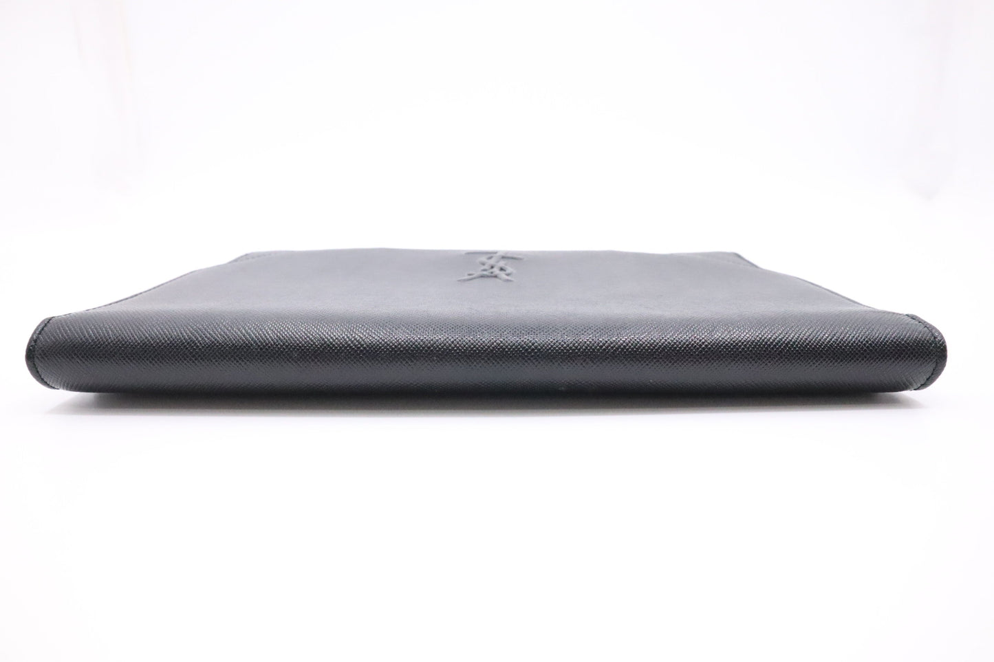YSL Saint Laurent Clutch in Black Leather