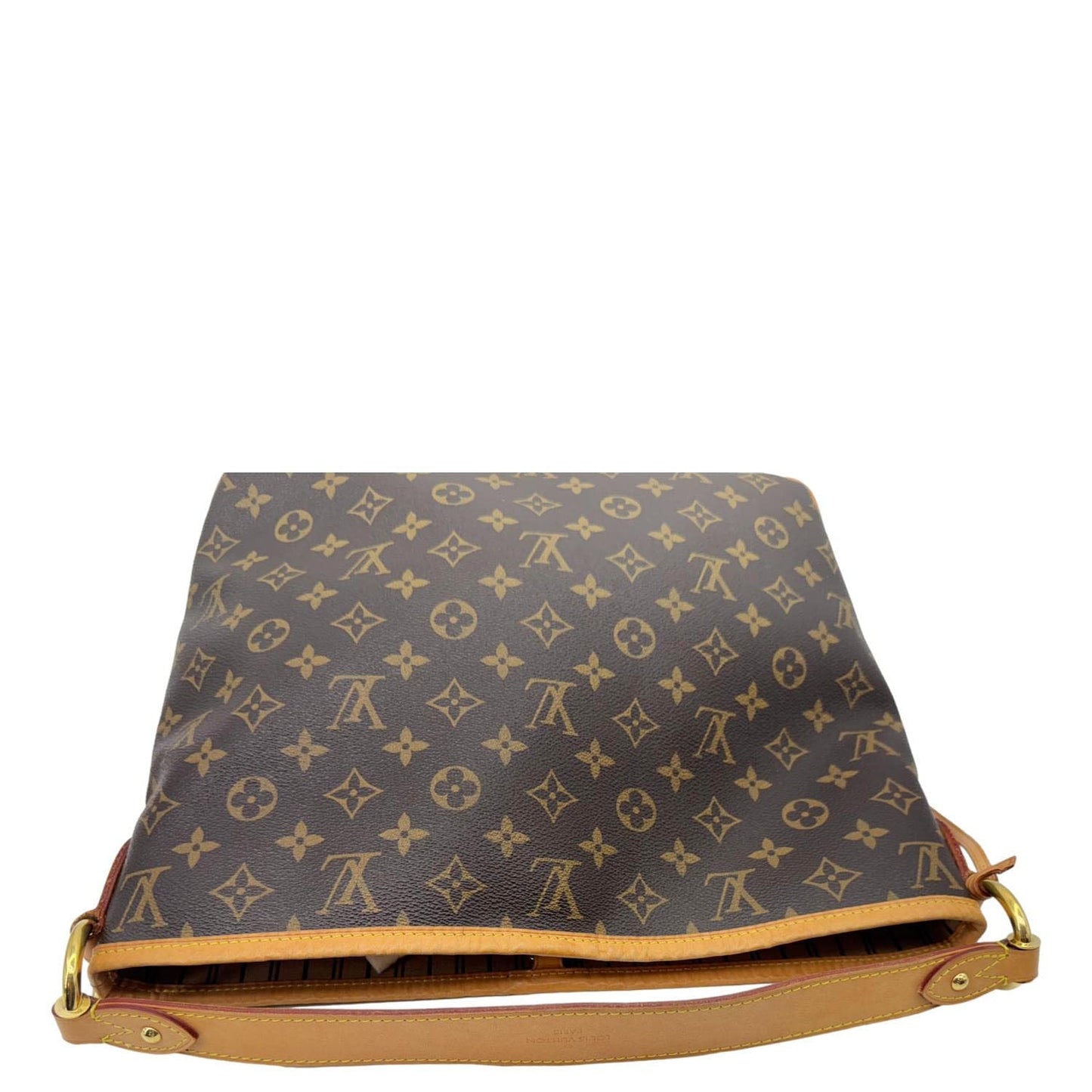 LOUIS VUITTON Delightful MM NM Monogram Canvas Hobo Shoulder Bag Brown