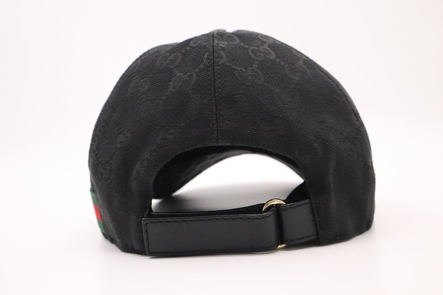 Gucci Cap in Black GG Canvas