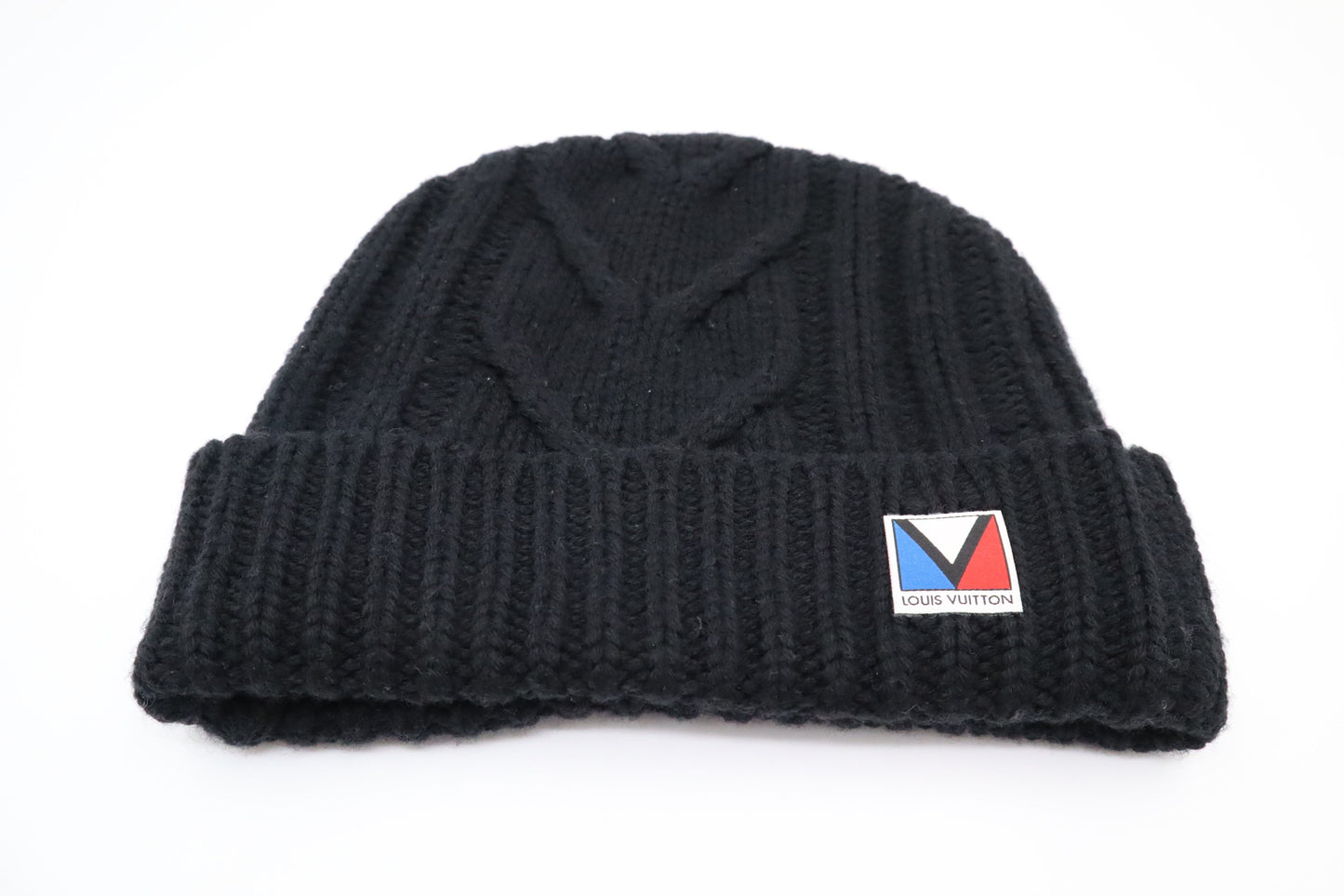 Louis Vuitton Knitted Beanie in Black