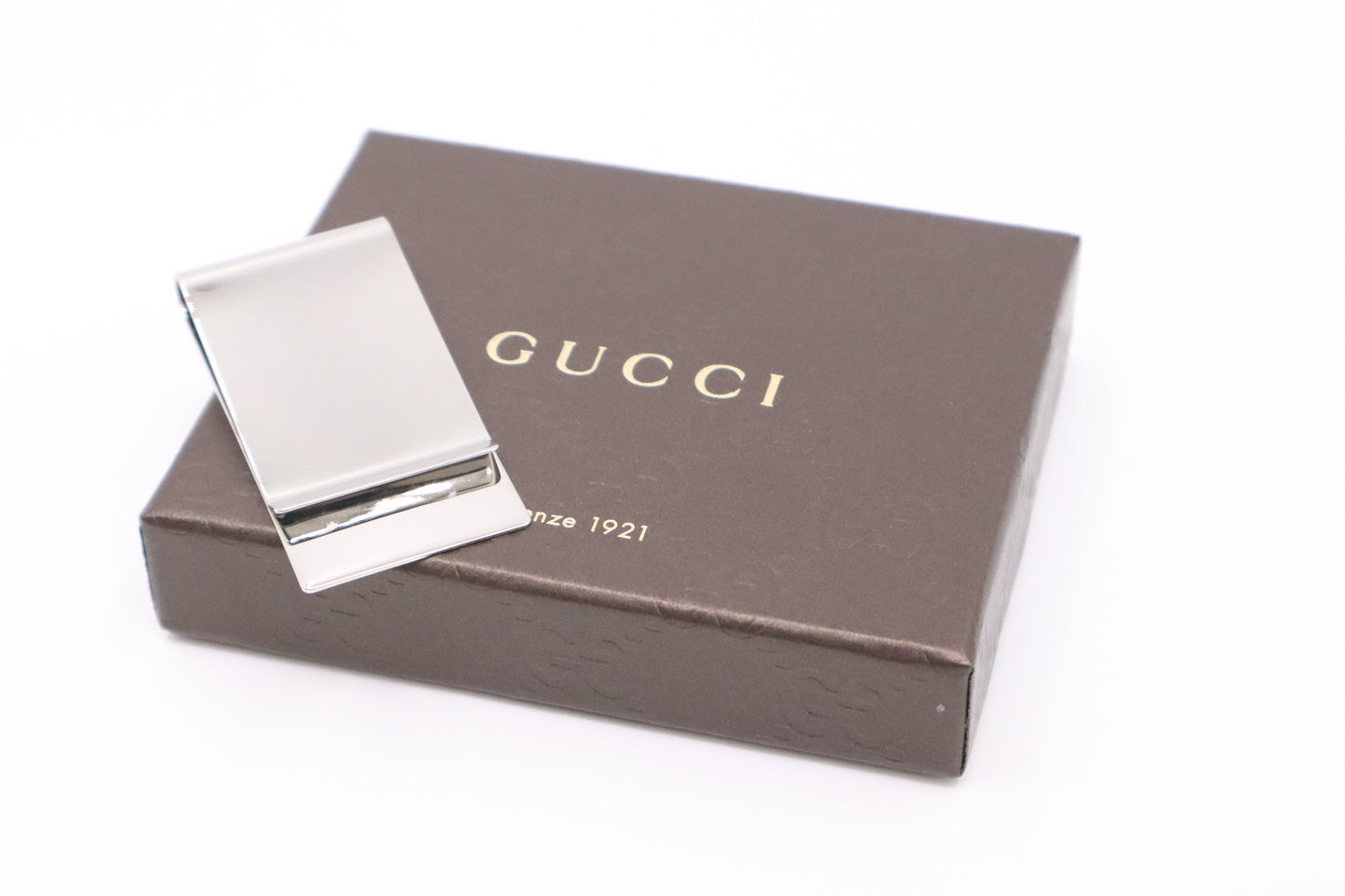 Gucci Money Clip with Diamante Pattern