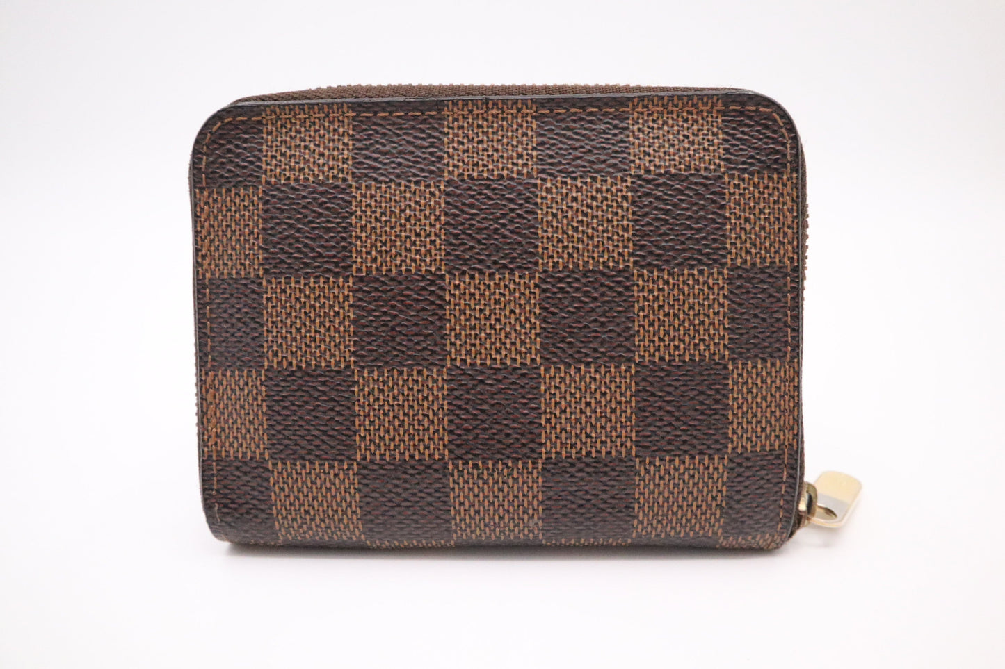 Louis Vuitton Compact Wallet in Damier Ebene Canvas