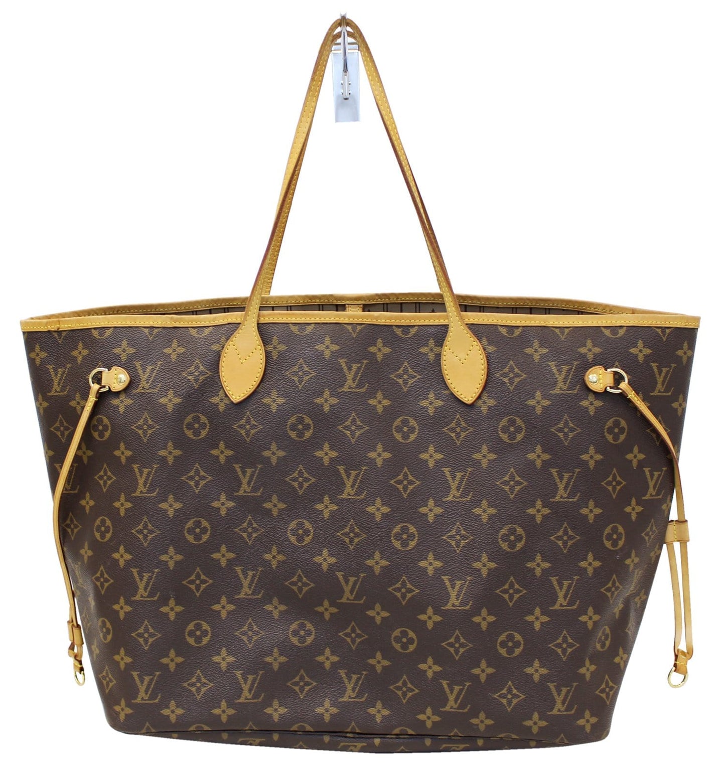 LOUIS VUITTON Monogram Canvas Neverfull GM Brown Tote Bag