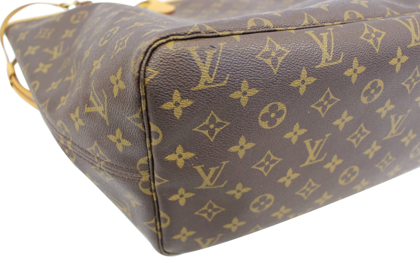 LOUIS VUITTON Monogram Canvas Neverfull GM Brown Tote Bag