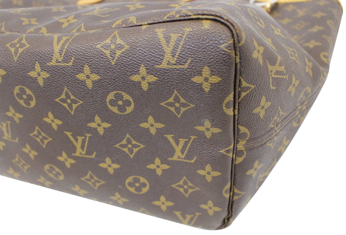 LOUIS VUITTON Monogram Canvas Neverfull GM Brown Tote Bag