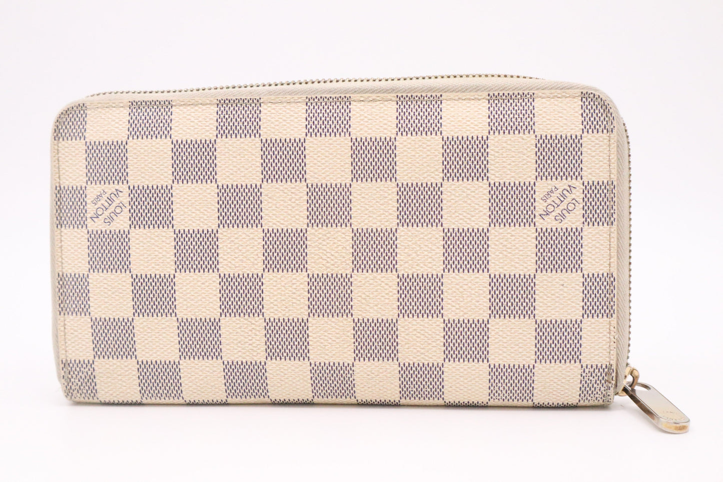 Louis Vuitton Zippy Organizer in Damier Azur Canvas