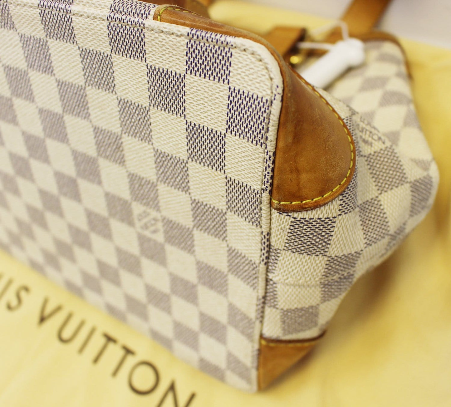 LOUIS VUITTON Damier Azur Hampstead PM Shoulder Bag - Sale