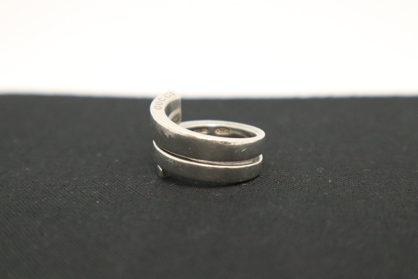 Gucci Sprial G Ring in Sterling Silver