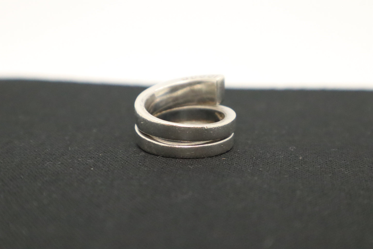 Gucci Sprial G Ring in Sterling Silver