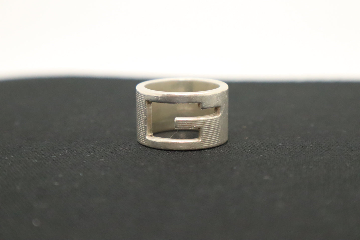 Gucci "G" Ring in Sterling Silver