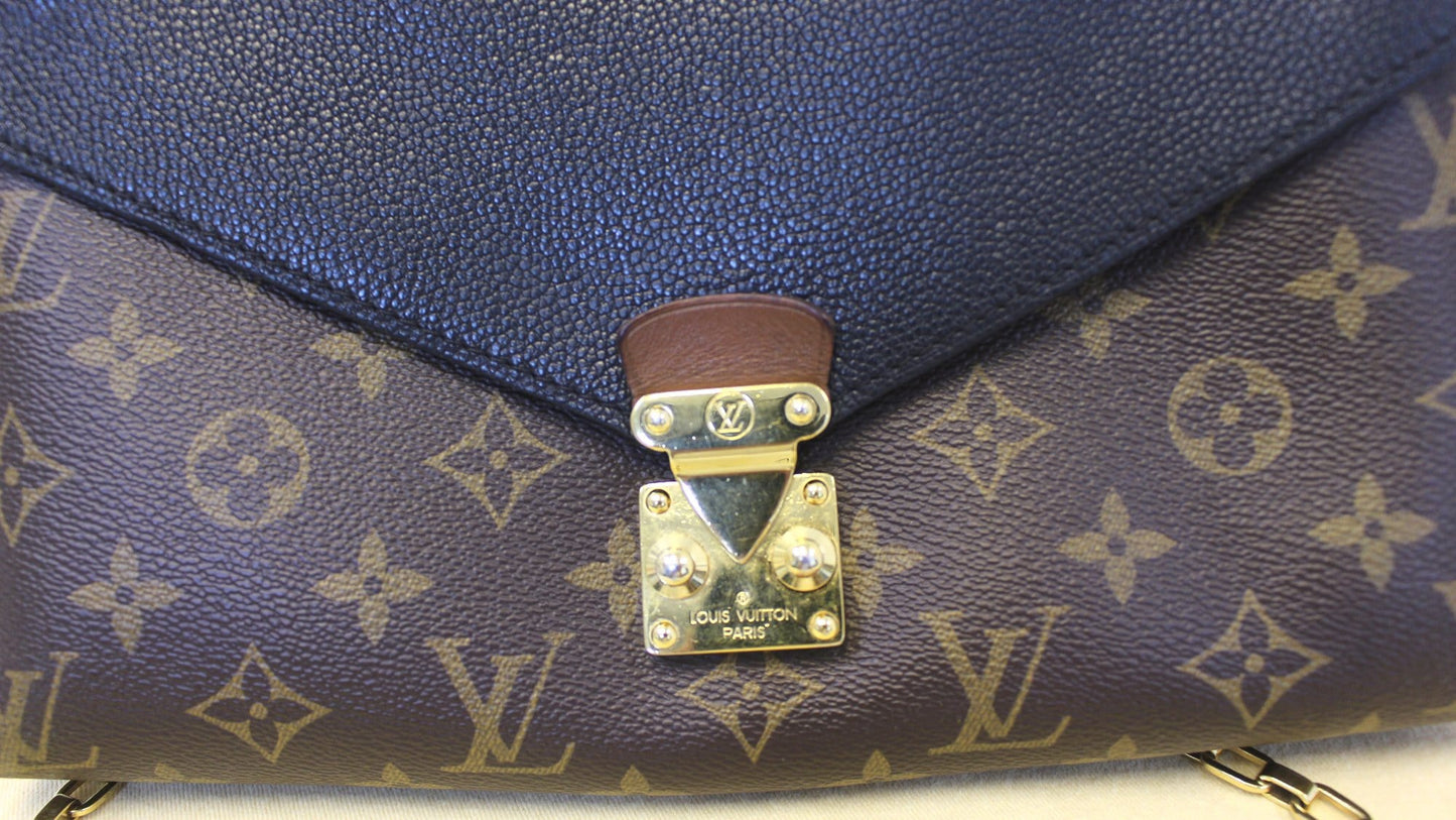 LOUIS VUITTON Monogram Canvas Pallas Chain Crossbody Bag