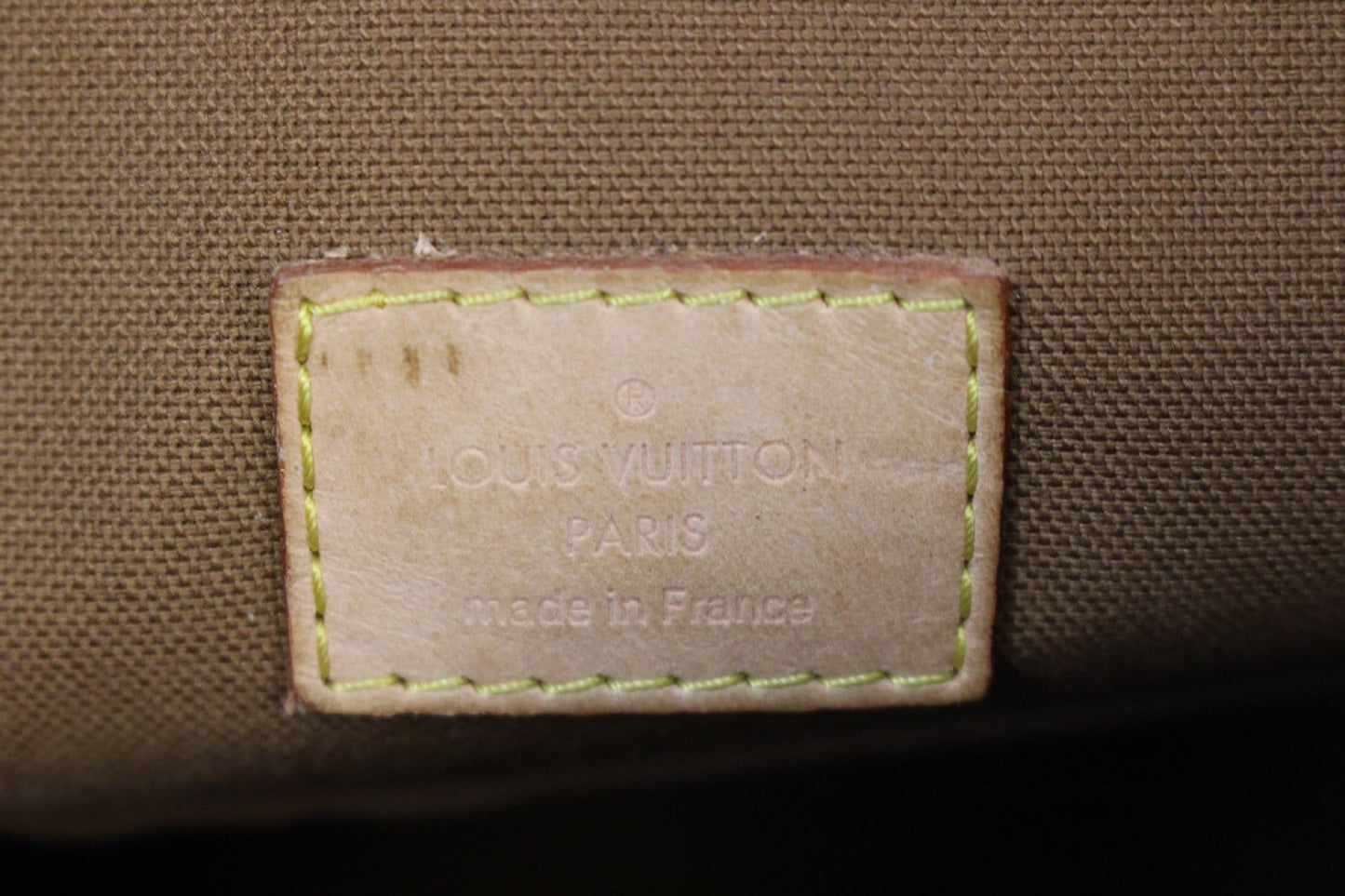 LOUIS VUITTON Monogram Canvas Brown Odeon MM Crossbody Bag