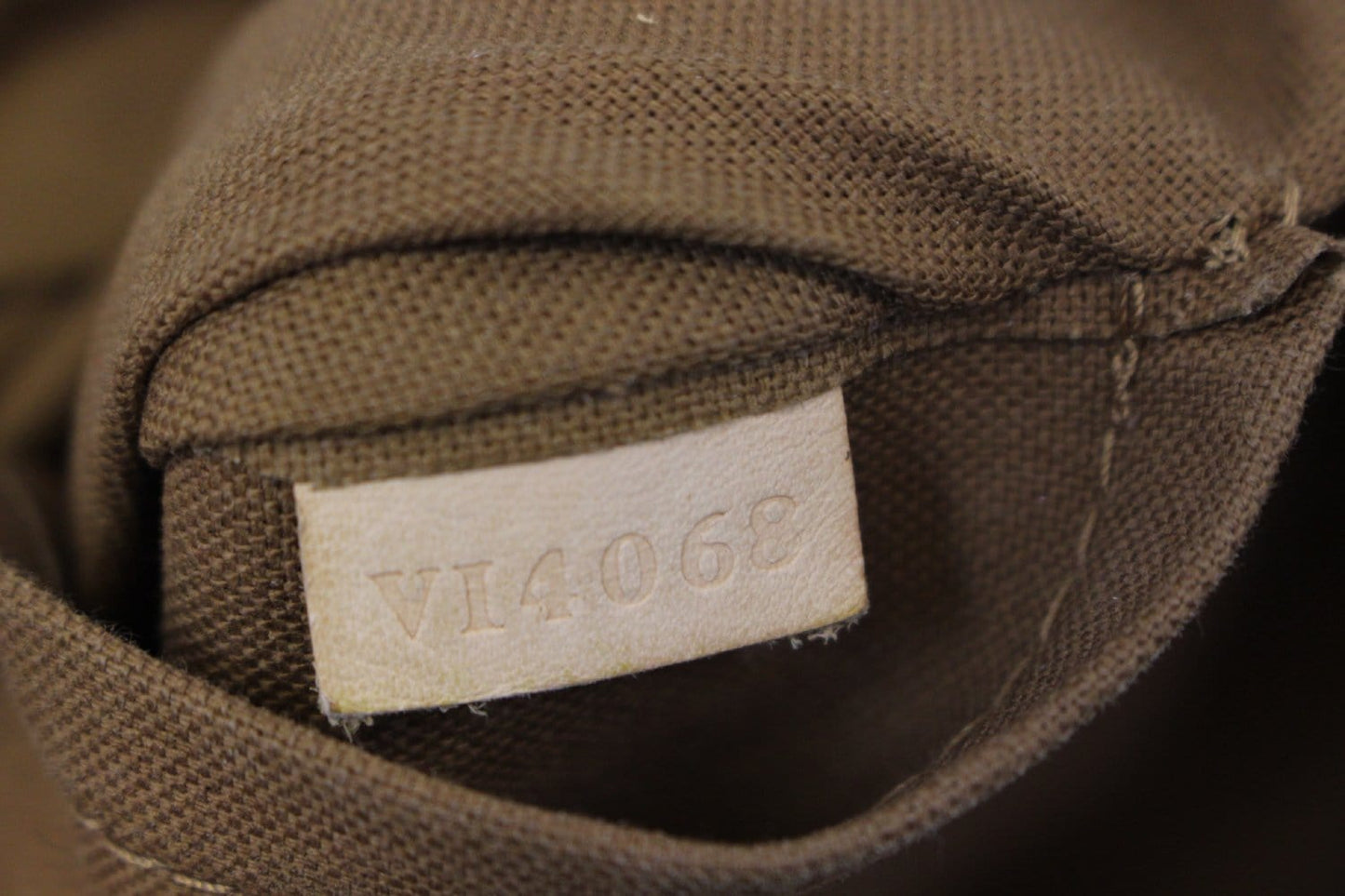 LOUIS VUITTON Monogram Canvas Brown Odeon MM Crossbody Bag