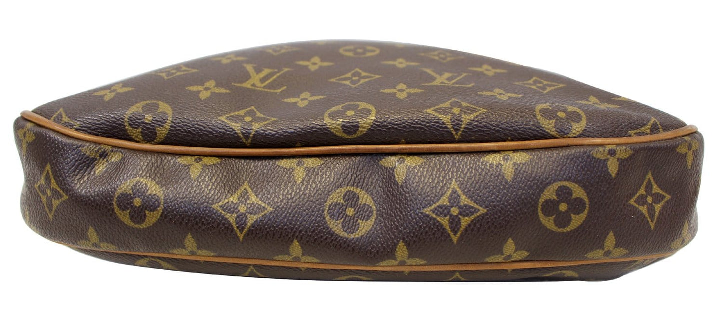 LOUIS VUITTON Monogram Canvas Brown Odeon MM Crossbody Bag