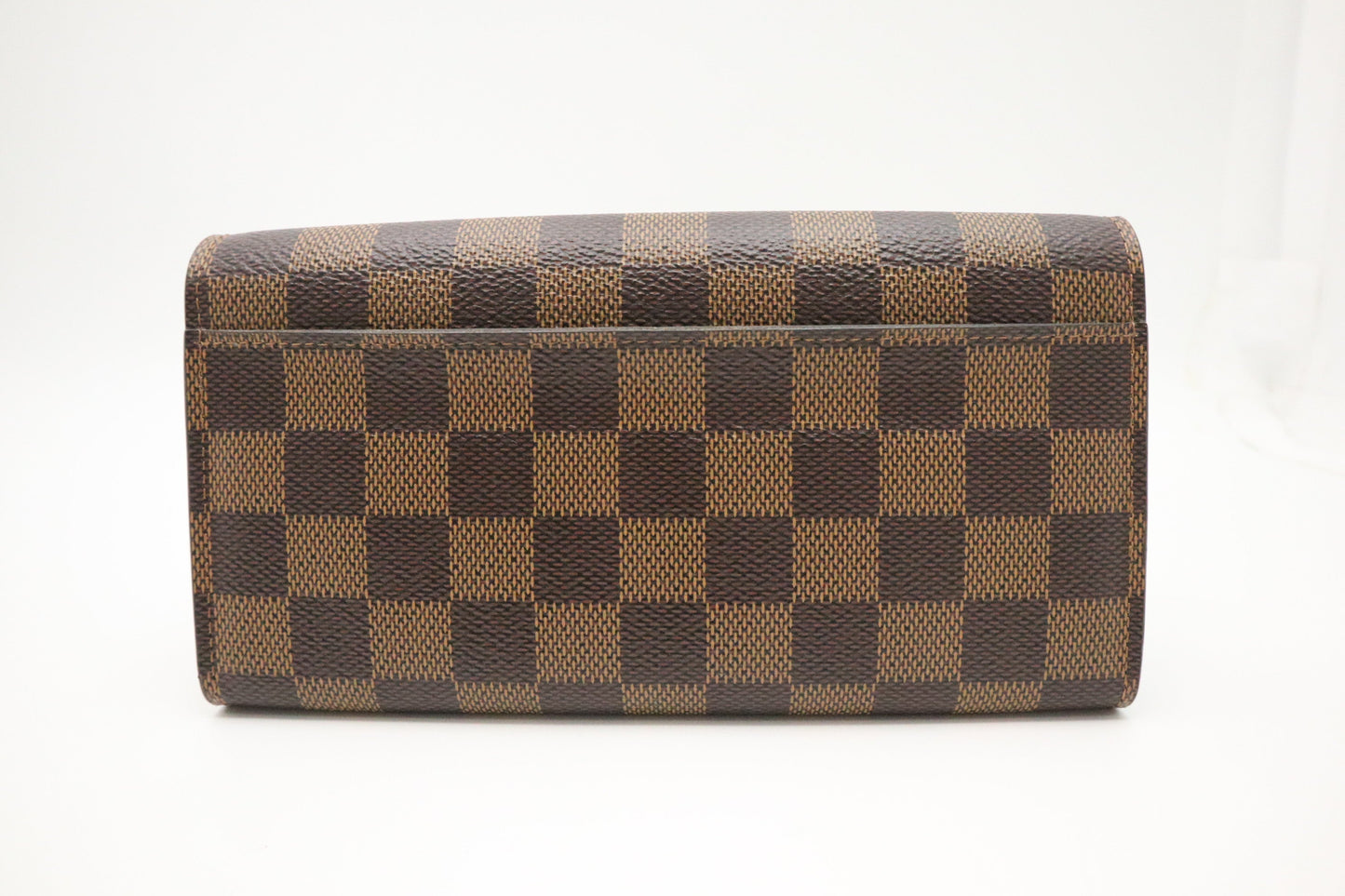 Louis Vuitton Sarah Wallet in Damier Ebene Canvas