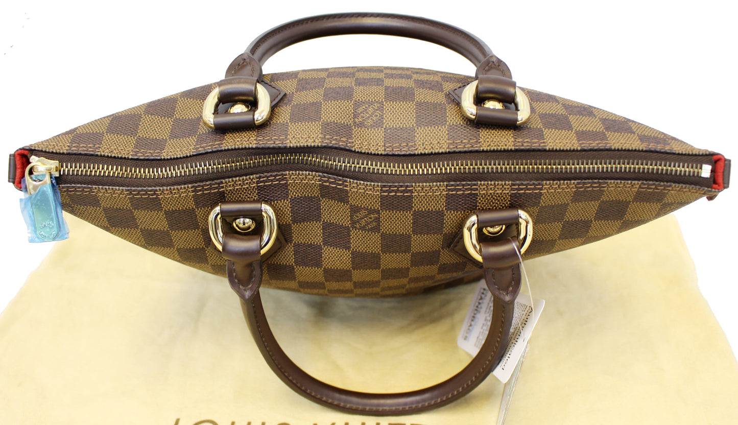 LOUIS VUITTON Saleya PM  Damier Ebene Brown Tote Shoulder Bag