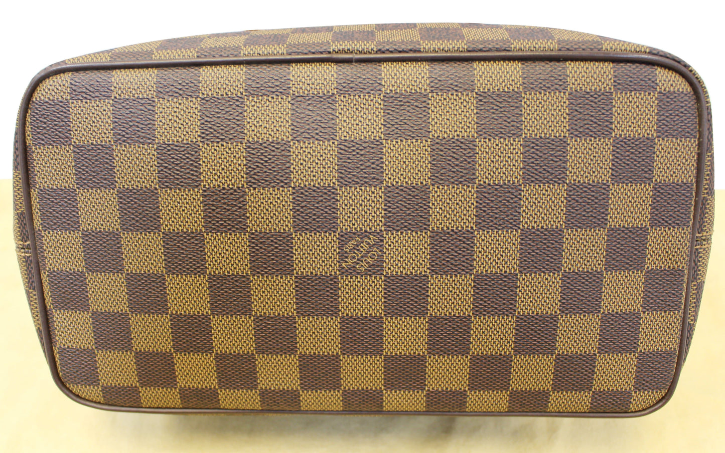 LOUIS VUITTON Saleya PM  Damier Ebene Brown Tote Shoulder Bag