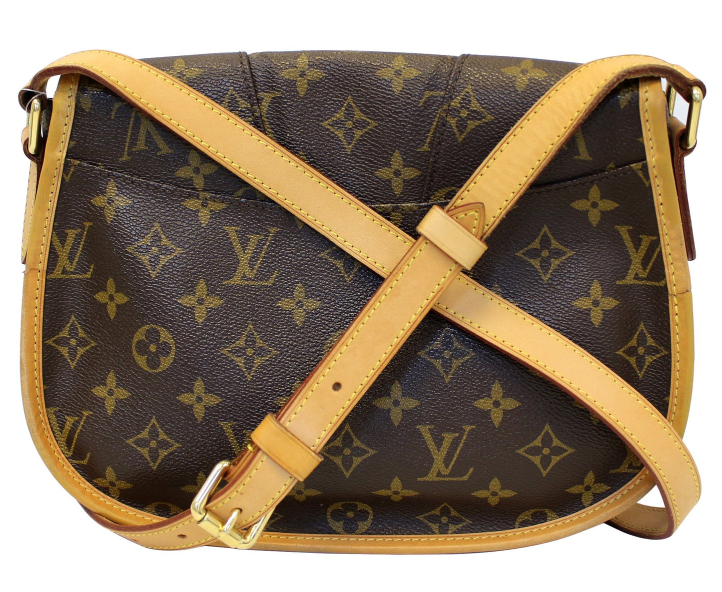LOUIS VUITTON Monogram Canvas Menilmontant PM Shoulder Bag