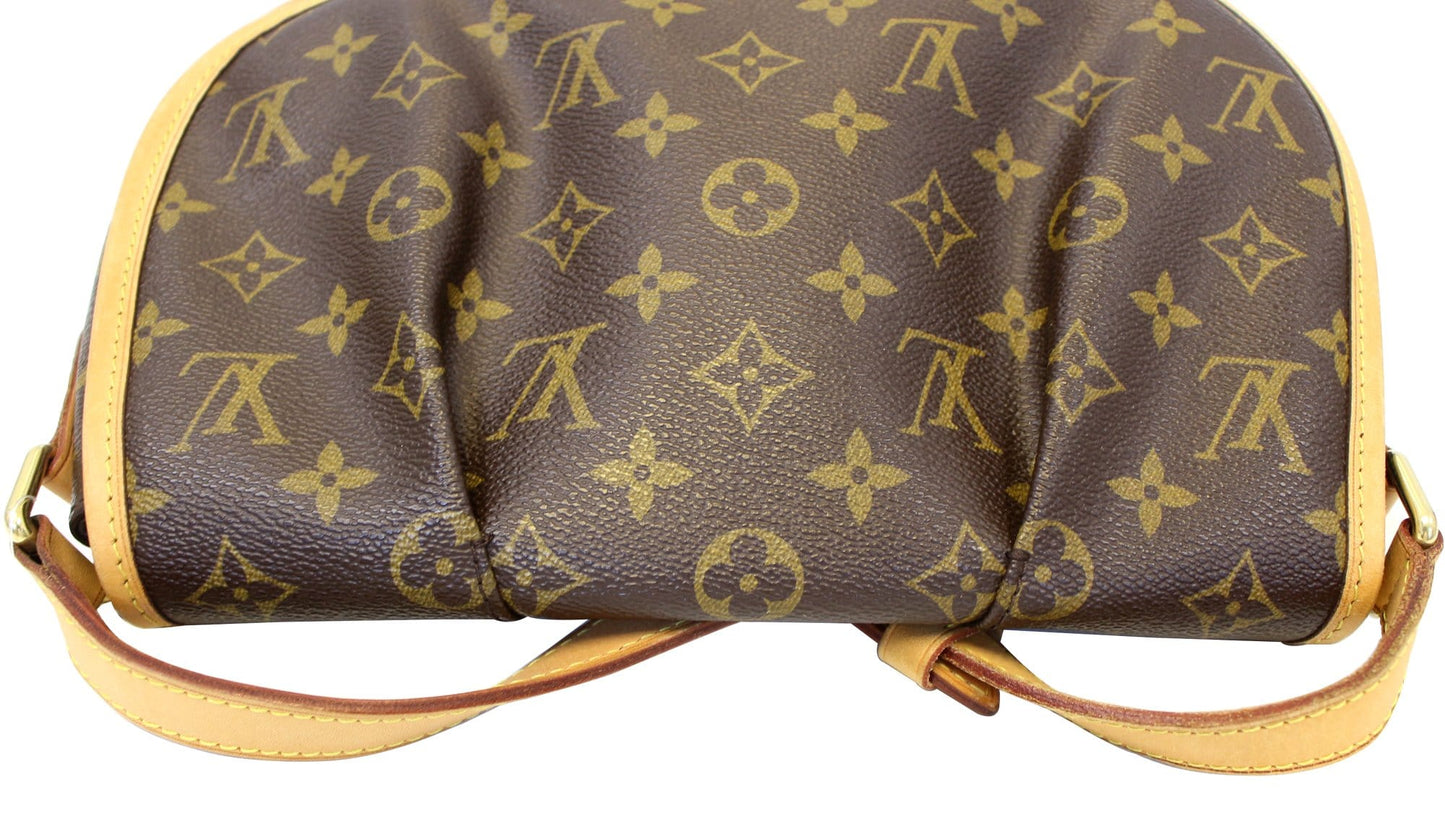 LOUIS VUITTON Monogram Canvas Menilmontant PM Shoulder Bag