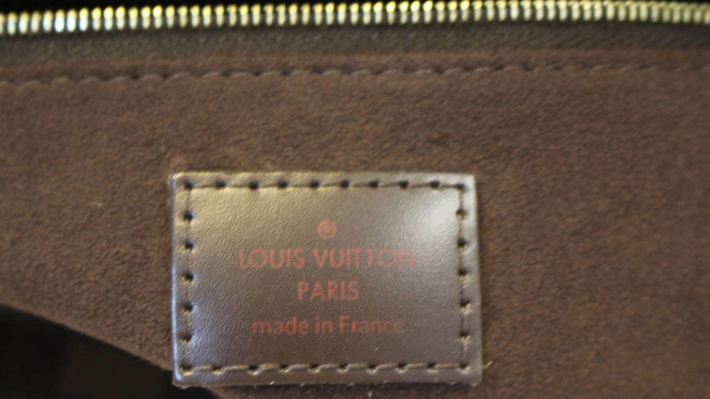LOUIS VUITTON Damier Ebene Marylebone GM Shoulder Handbag
