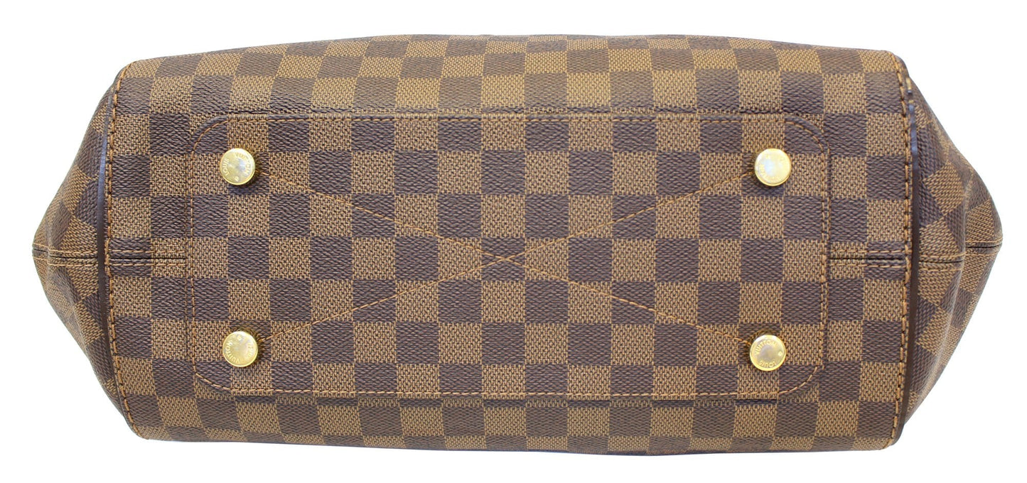 LOUIS VUITTON Damier Ebene Marylebone GM Shoulder Handbag
