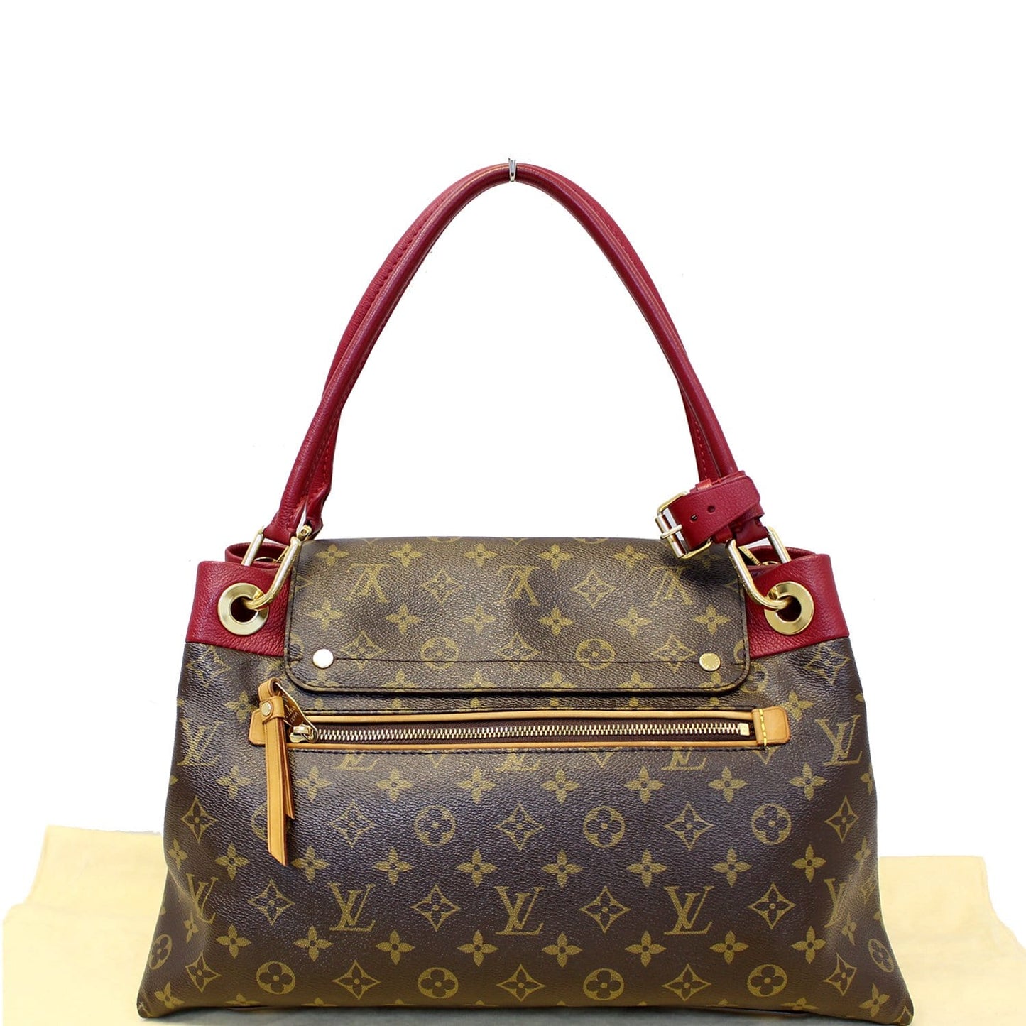 LOUIS VUITTON Olympe Aurore Monogram Canvas Satchel Shoulder Bag - 20% OFF