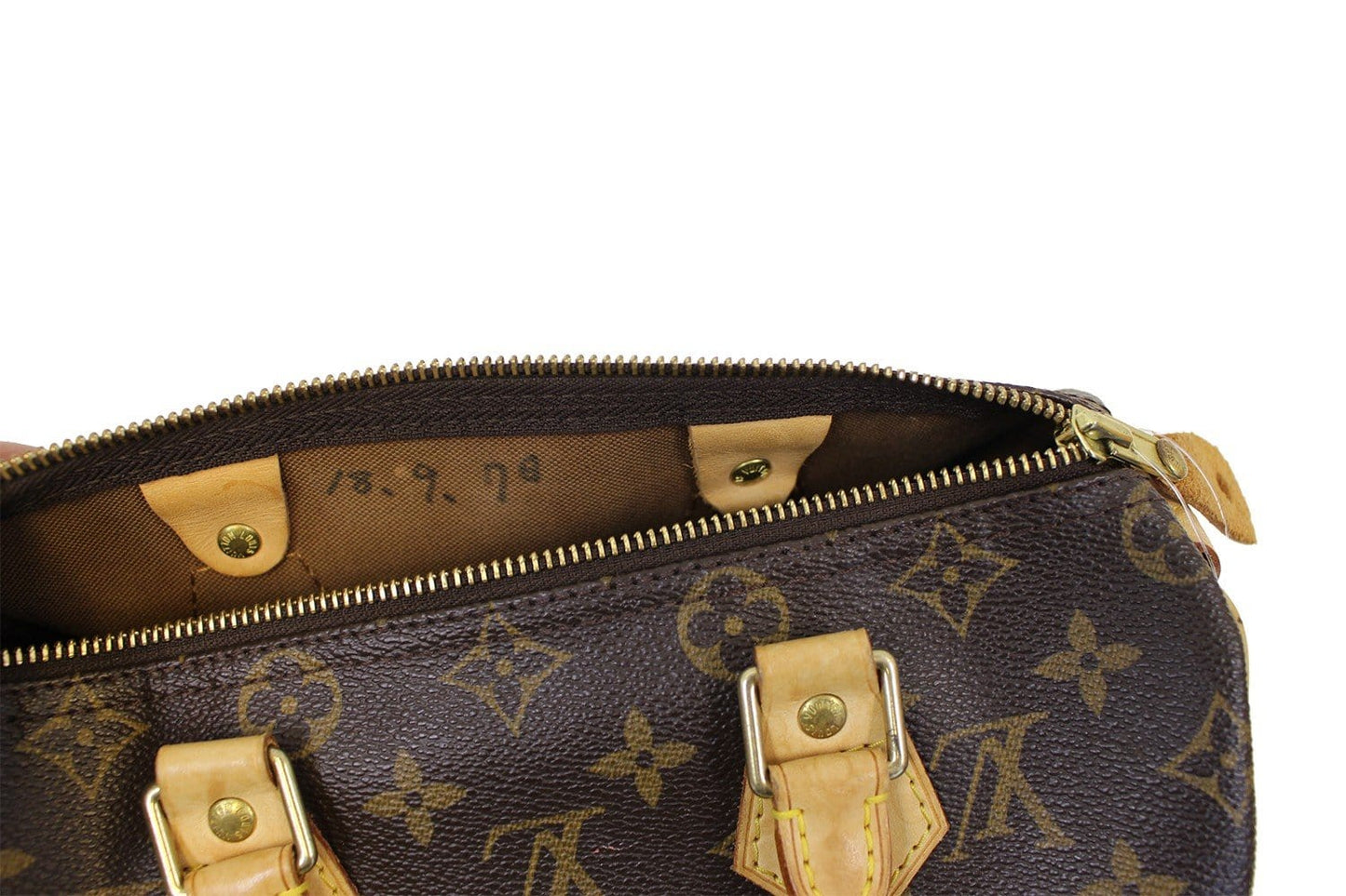 LOUIS VUITTON Monogram Canvas Speedy 25 Handbag
