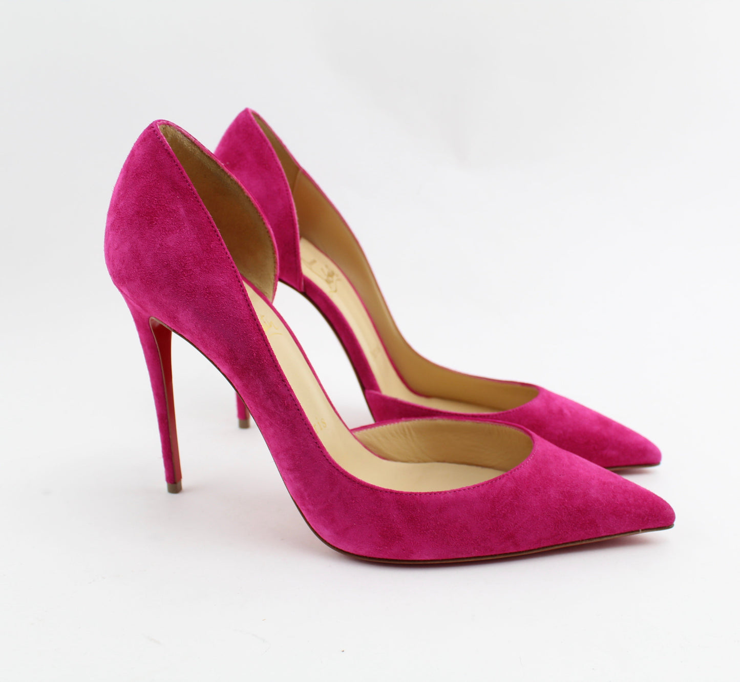 CHRISTIAN LOUBOUTIN IRIZA ROSA 100mm SIZE 39