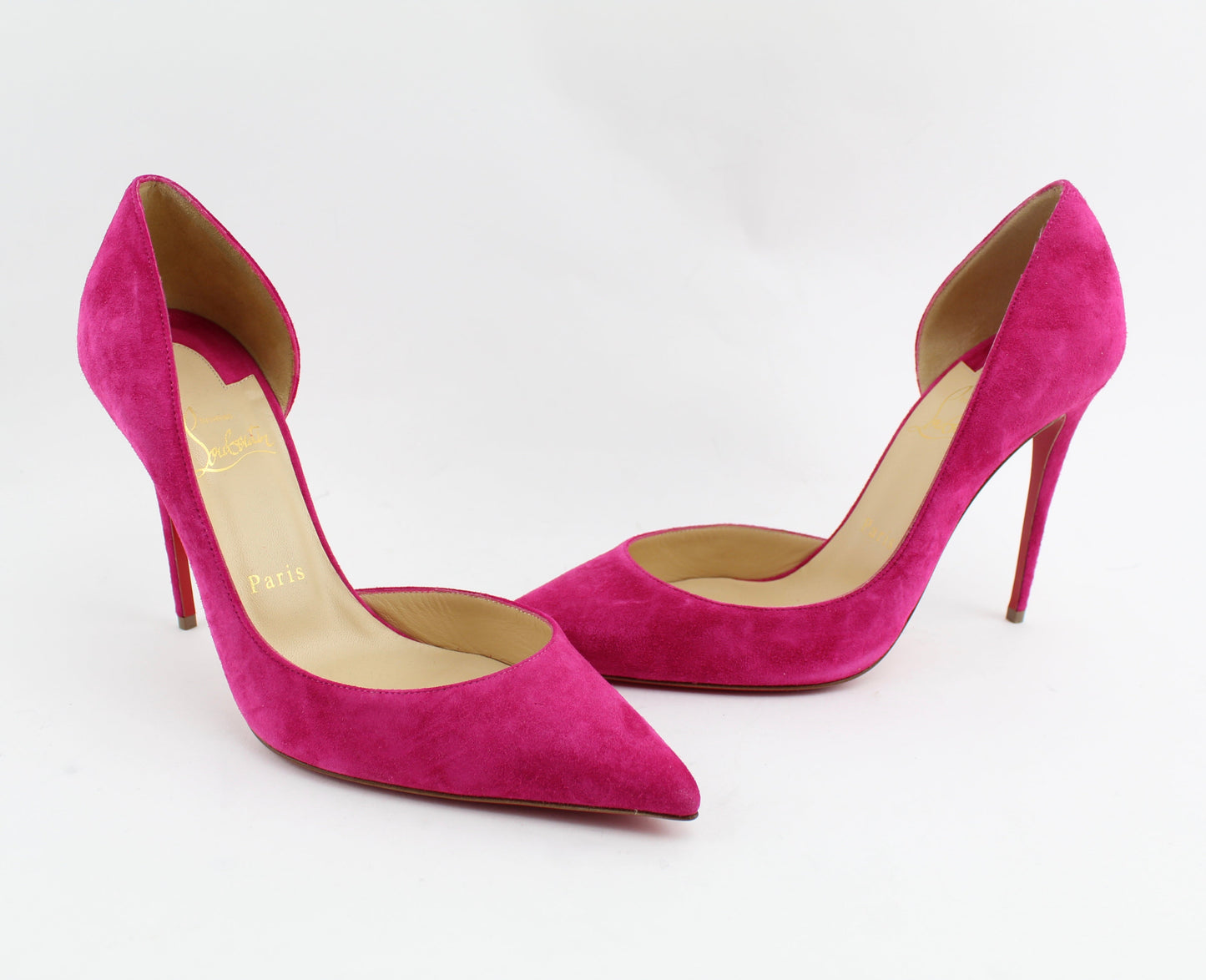 CHRISTIAN LOUBOUTIN IRIZA ROSA 100mm SIZE 39