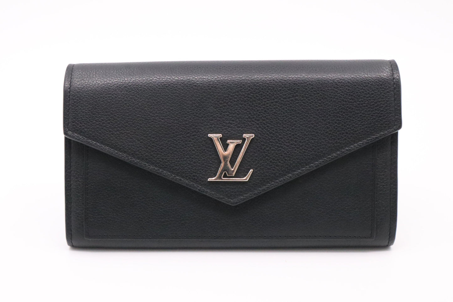 Louis Vuitton Mylockme Long Wallet in Black