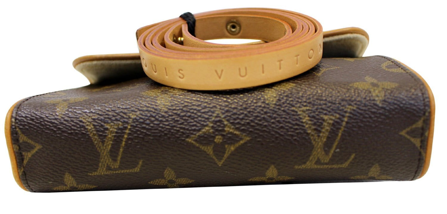 LOUIS VUITTON Monogram Canvas Pochette Florentine Bag