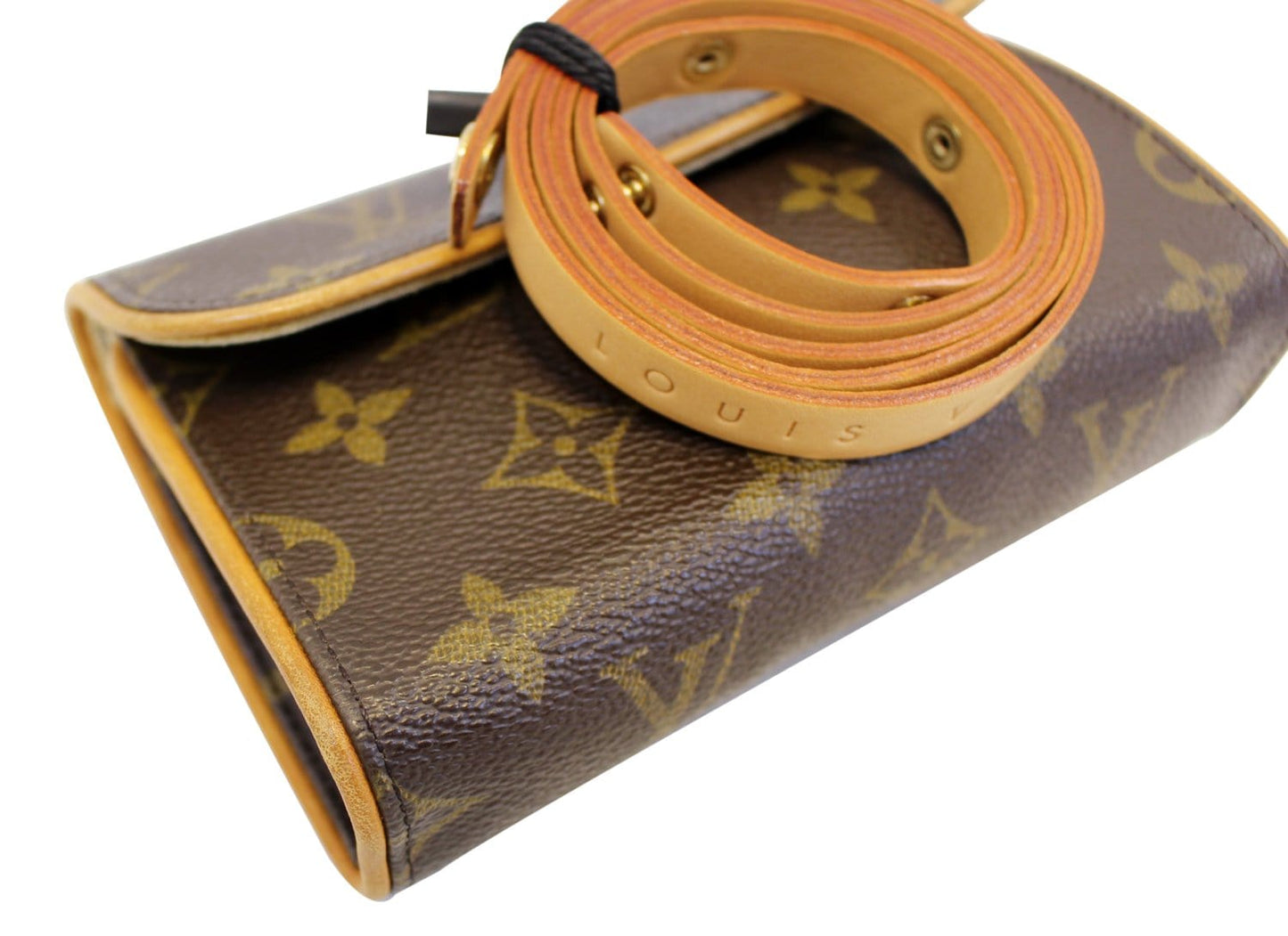 LOUIS VUITTON Monogram Canvas Pochette Florentine Bag
