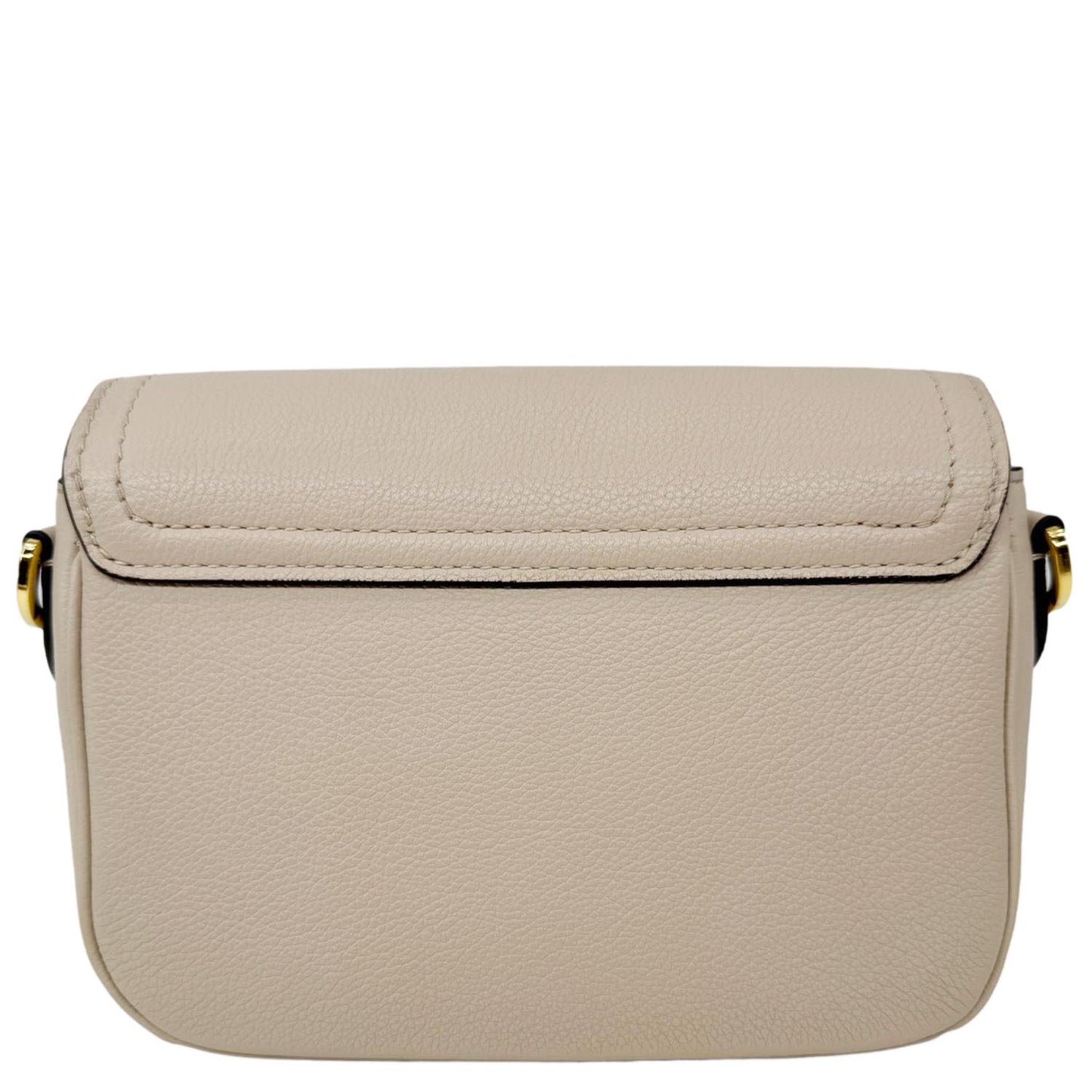 LOUIS VUITTON Lockme Tender Grained Calfskin Leather Shoulder Bag Greige