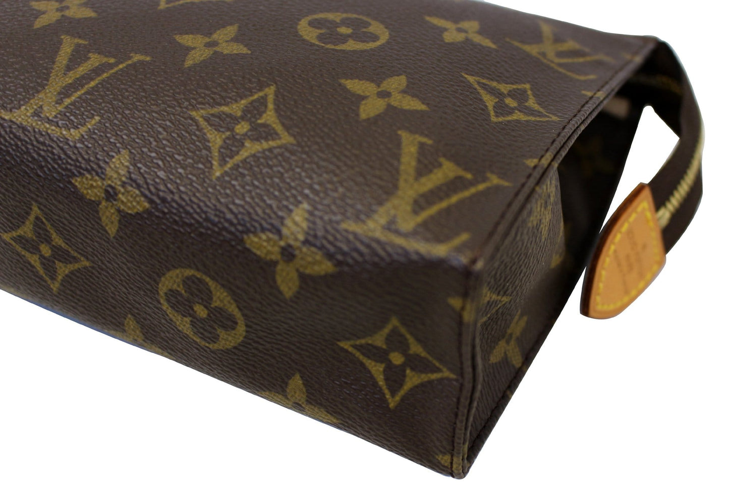 LOUIS VUITTON Monogram Canvas Poche Toilette 19 Cosmetics Pouch