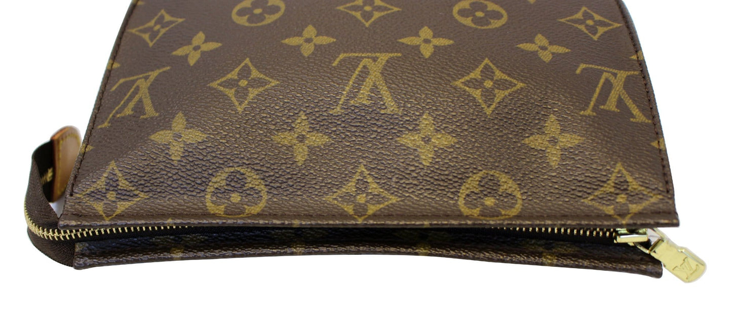 LOUIS VUITTON Monogram Canvas Poche Toilette 19 Cosmetics Pouch