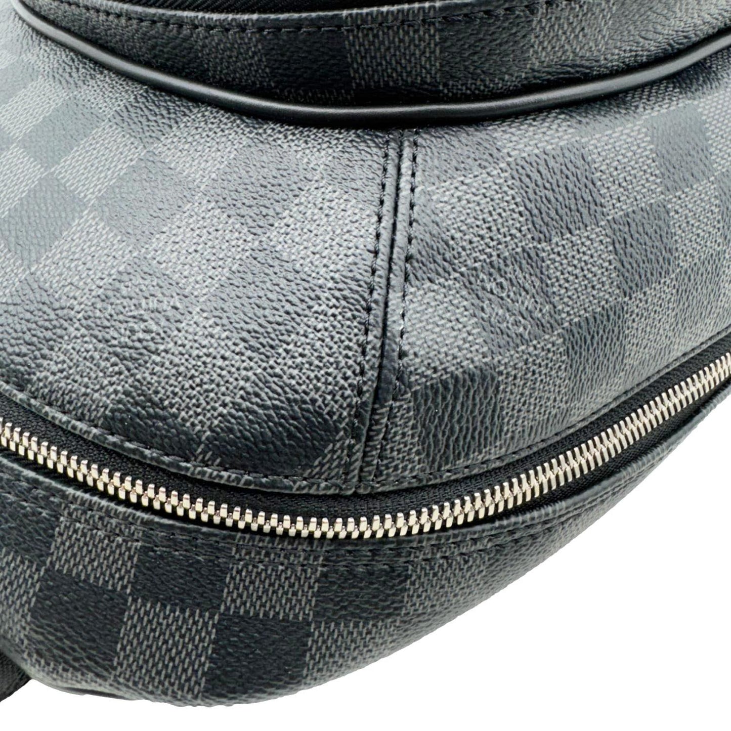 LOUIS VUITTON Michael NM Damier Graphite Backpack Bag Black