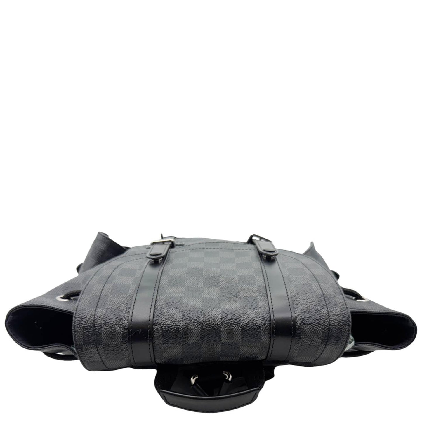 LOUIS VUITTON Christopher PM Damier Graphite Backpack Bag Black